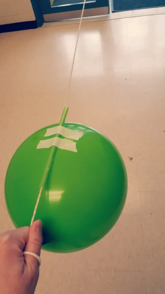 Balloon Rocket Science Experiment