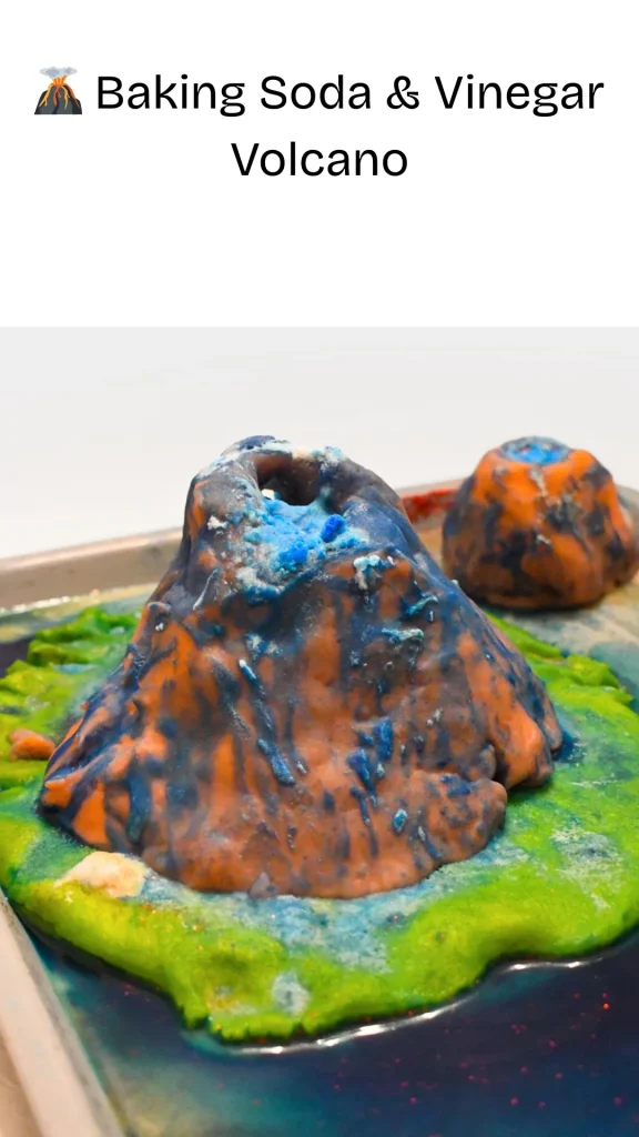 Baking Soda & Vinegar Volcano