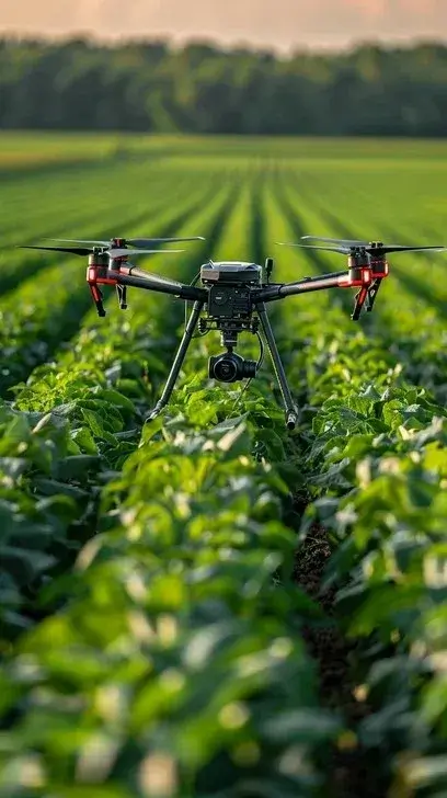 Drones for Monitoring and Spraying